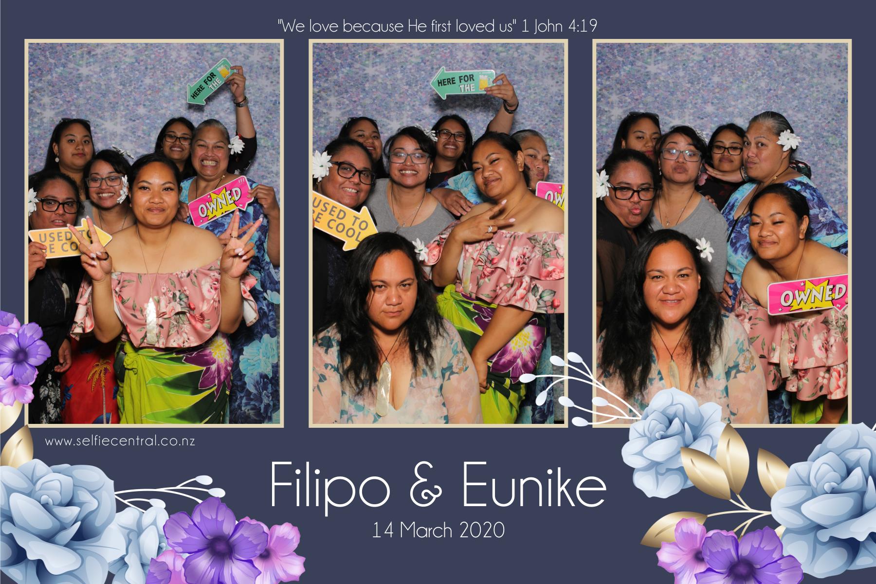 Filipo and Eunike's Wedding | View more photos from the event at gallery.photobooth.co.nz/u/SelfieCentral/Filipo-and-Eunikes-Wedding